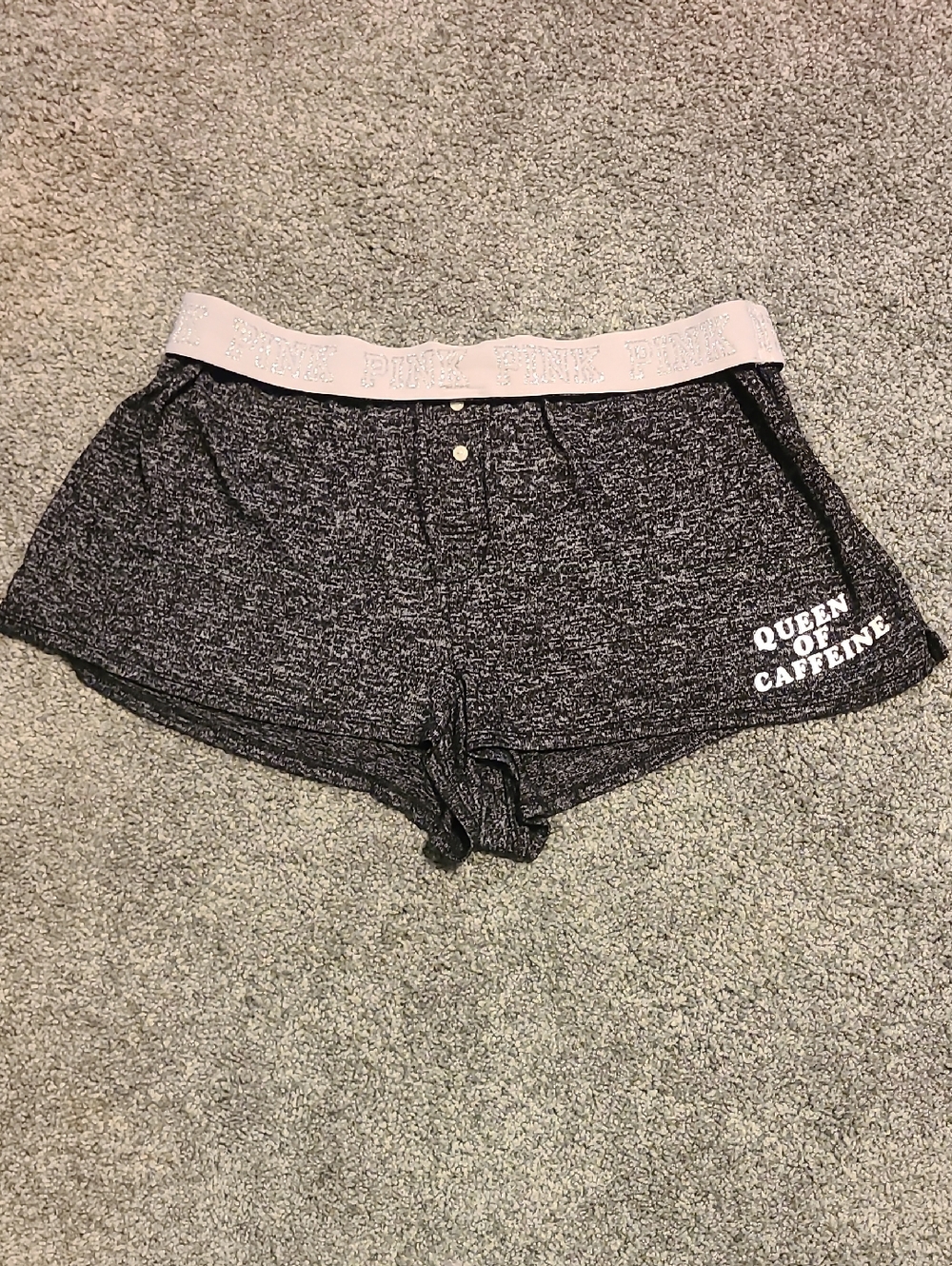 PINK Victoria's Secret Gray Lounge Shorts